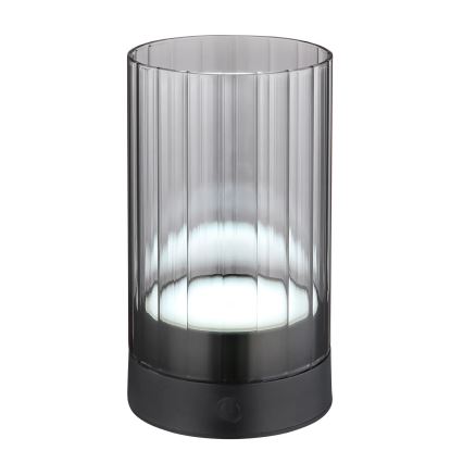 Globo - LED zewnętrzna ściemnialna ładowalna dotykowa lampa stołowa LED/2W/3,7V 2700/4000/6500K 1200mAh IP44 szary