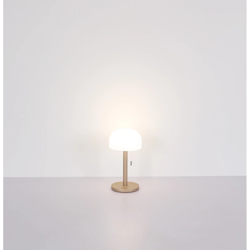 Globo - LED lampka biurkowa z ładowaniem LED/1,5W/3,7V 3000/4200/6000K 1800mAh brązowa