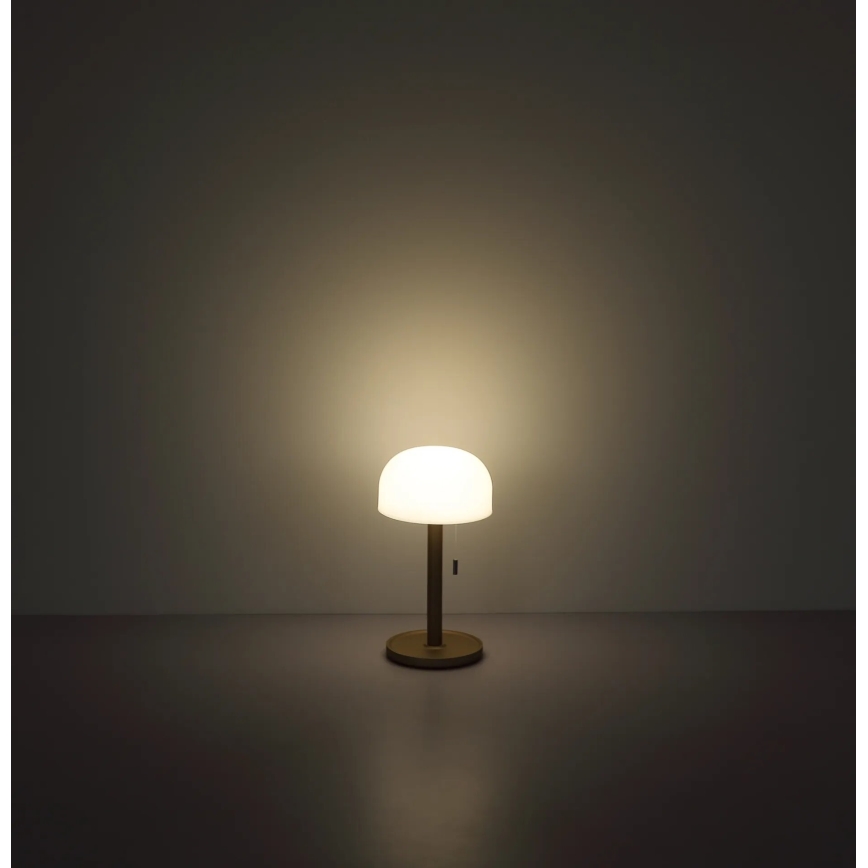 Globo - LED ładowalna lampa stołowa LED/1,5W/3,7V 3000/4200/6000K 1800mAh brązowy