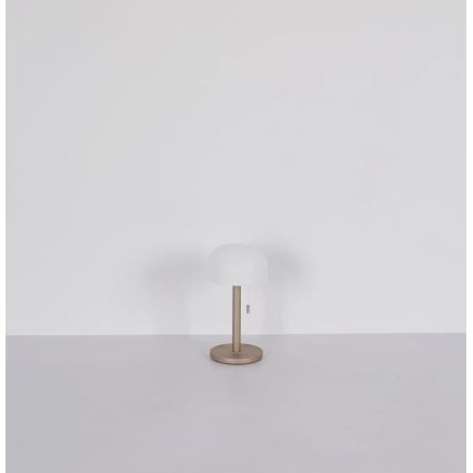 Globo - LED ładowalna lampa stołowa LED/1,5W/3,7V 3000/4200/6000K 1800mAh brązowy