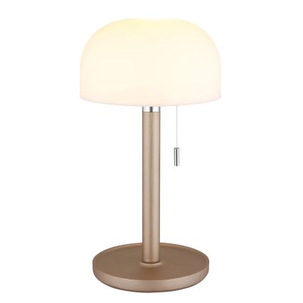 Globo - LED ładowalna lampa stołowa LED/1,5W/3,7V 3000/4200/6000K 1800mAh brązowy