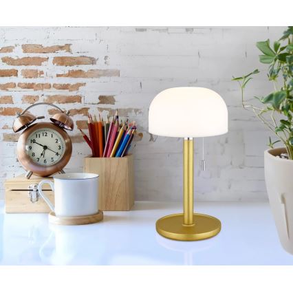 Globo - LED ładowalna lampa stołowa LED/1,5W/3,7V 3000/4200/6000K 1800mAh mosiądz