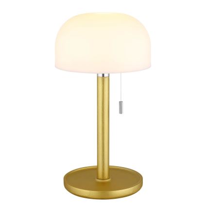 Globo - LED ładowalna lampa stołowa LED/1,5W/3,7V 3000/4200/6000K 1800mAh mosiądz