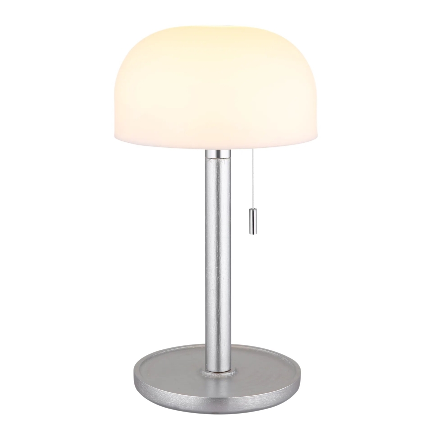 Globo - LED ładowalna lampa stołowa LED/1,5W/3,7V 3000/4200/6000K 1800mAh srebrny