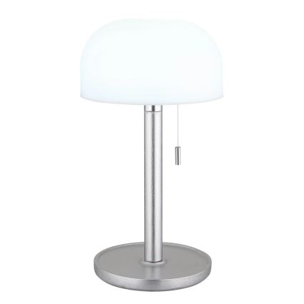 Globo - LED ładowalna lampa stołowa LED/1,5W/3,7V 3000/4200/6000K 1800mAh srebrny