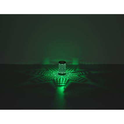 Globo - LED RGB dotykowa lampka biurkowa z ładowaniem LED/1W/5V 500 mAh brązowa