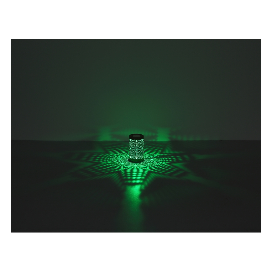 Globo - LED RGB dotykowa lampka biurkowa z ładowaniem LED/1W/5V 500 mAh brązowa