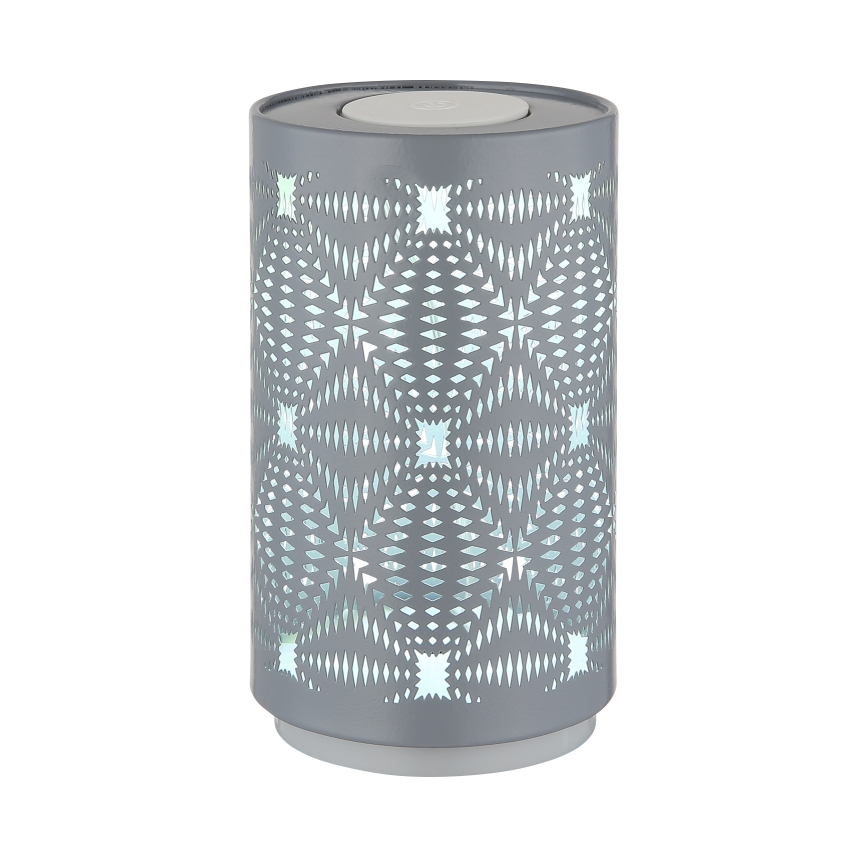 Globo - LED RGB dotykowa ładowalna lampa stołowa LED/1W/5V 500 mAh szara