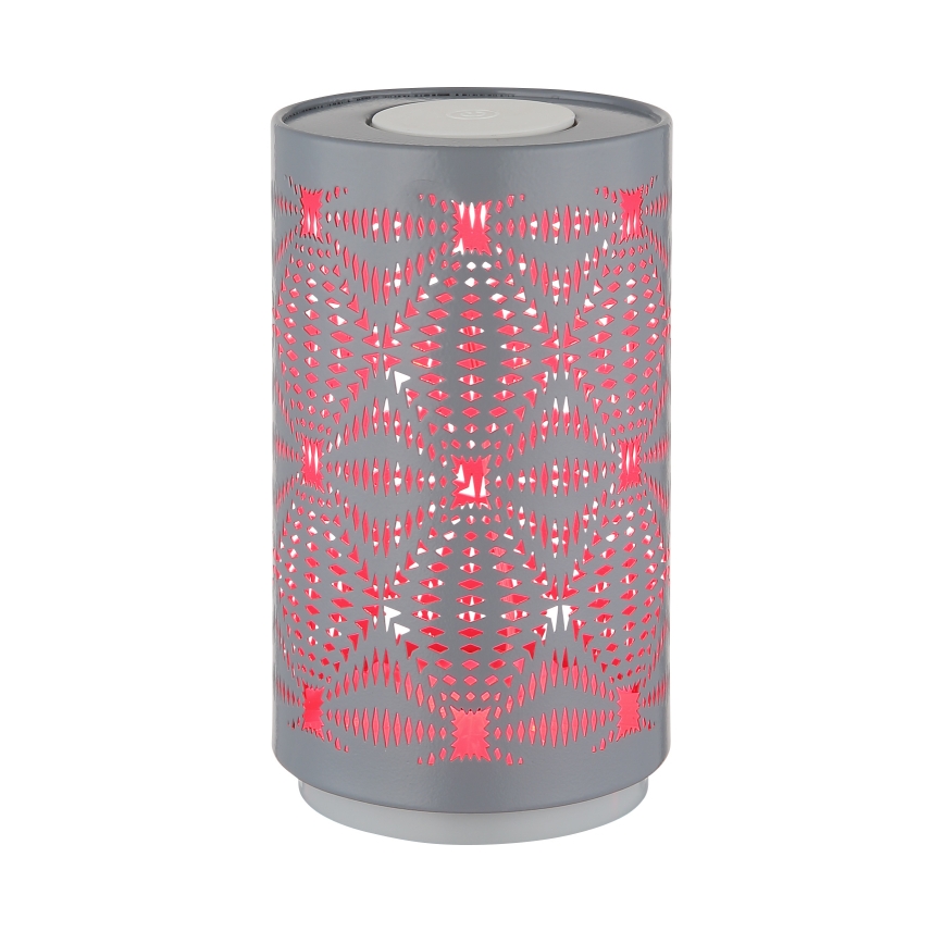 Globo - LED RGB dotykowa ładowalna lampa stołowa LED/1W/5V 500 mAh szara