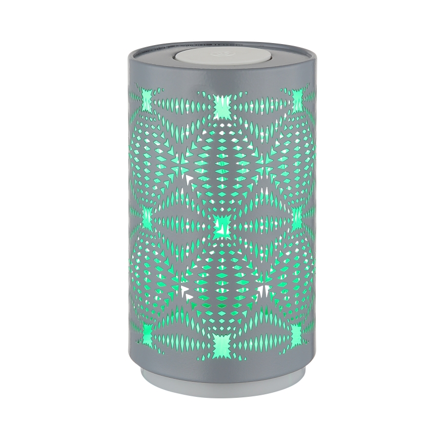 Globo - LED RGB dotykowa ładowalna lampa stołowa LED/1W/5V 500 mAh szara