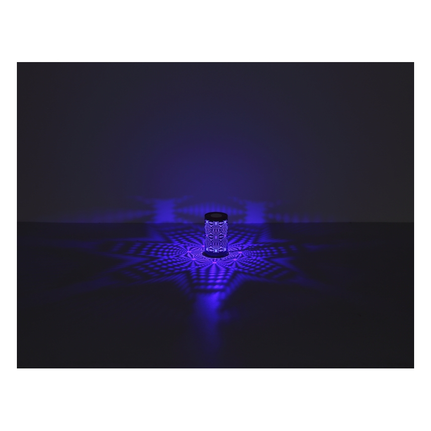 Globo - LED RGB dotykowa ładowalna lampa stołowa LED/1W/5V 500 mAh szara