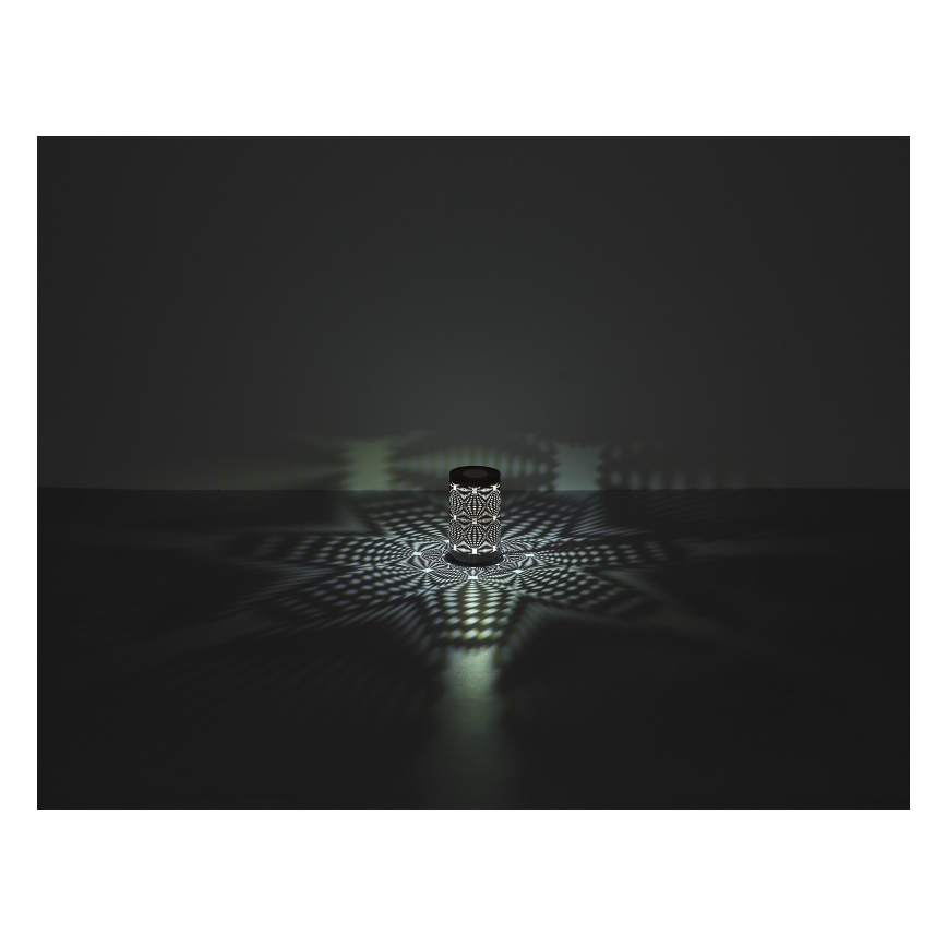 Globo - LED RGB dotykowa ładowalna lampa stołowa LED/1W/5V 500 mAh szara