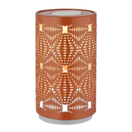 Globo - LED RGB dotykowa lampka biurkowa z ładowaniem LED/1W/5V 500 mAh miedziana