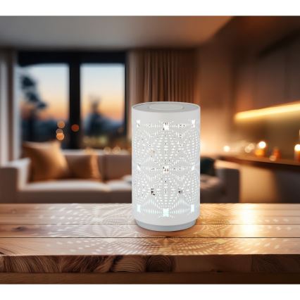 Globo - LED RGB dotykowa ładowalna lampa stołowa LED/1W/5V 500 mAh biała