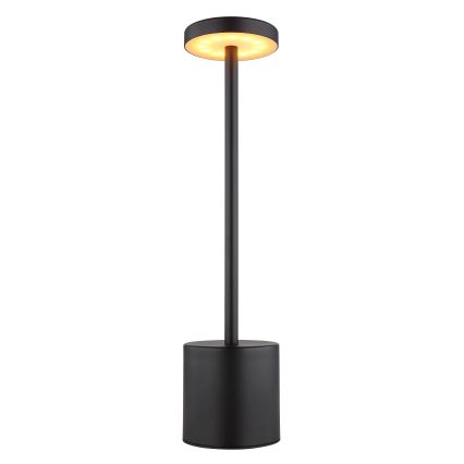 Globo - LED Ściemnialna dotykowa lampa stołowa LED/1,2W/3,7V 2000K/3500K/7000K 1200 mAh USB czarny