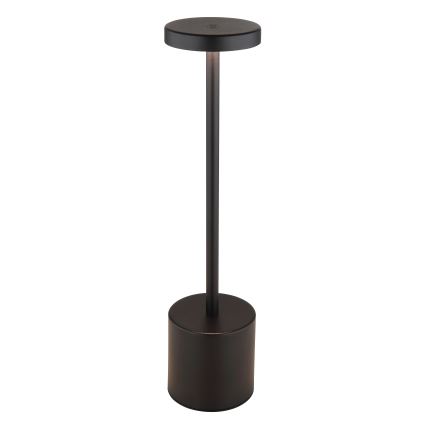 Globo - LED Ściemnialna dotykowa lampa stołowa LED/1,2W/3,7V 2000K/3500K/7000K 1200 mAh USB czarny