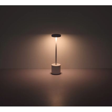 Globo - LED Ściemnialna dotykowa lampa stołowa LED/1,2W/3,7V 2000K/3500K/7000K 1200 mAh USB biały