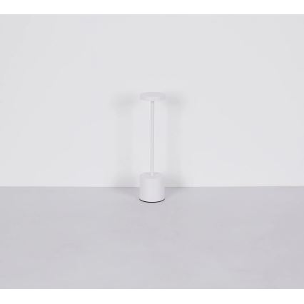Globo - LED Ściemnialna dotykowa lampa stołowa LED/1,2W/3,7V 2000K/3500K/7000K 1200 mAh USB biały