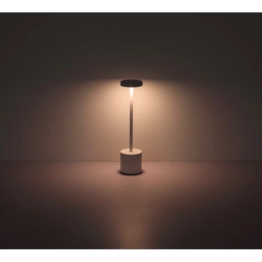 Globo - LED dotykowa lampa stołowa ściemnialna LED/1,2W/3,7V 2000K/3500K/7000K 1200 mAh USB biała