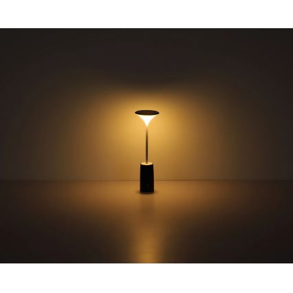 Globo - LED Ściemnialna akumulatorowa dotykowa lampka stołowa LED/1,2W/3,7V 3000K 1500mAh czarna