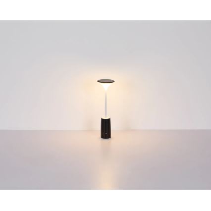 Globo - LED Ściemnialna akumulatorowa dotykowa lampka stołowa LED/1,2W/3,7V 3000K 1500mAh czarna
