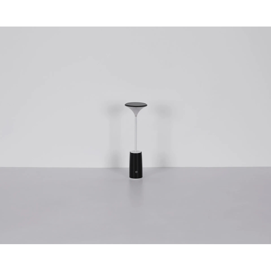 Globo - LED Ściemnialna akumulatorowa dotykowa lampka stołowa LED/1,2W/3,7V 3000K 1500mAh czarna
