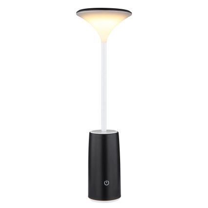 Globo - LED Ściemnialna akumulatorowa dotykowa lampka stołowa LED/1,2W/3,7V 3000K 1500mAh czarna