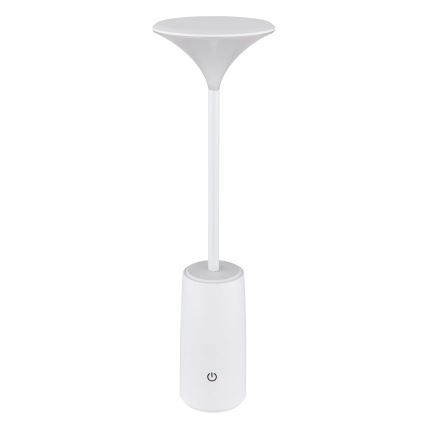 Globo - LED Ściemnialna akumulatorowa dotykowa lampka stołowa LED/1,2W/3,7V 3000K 1500mAh biała