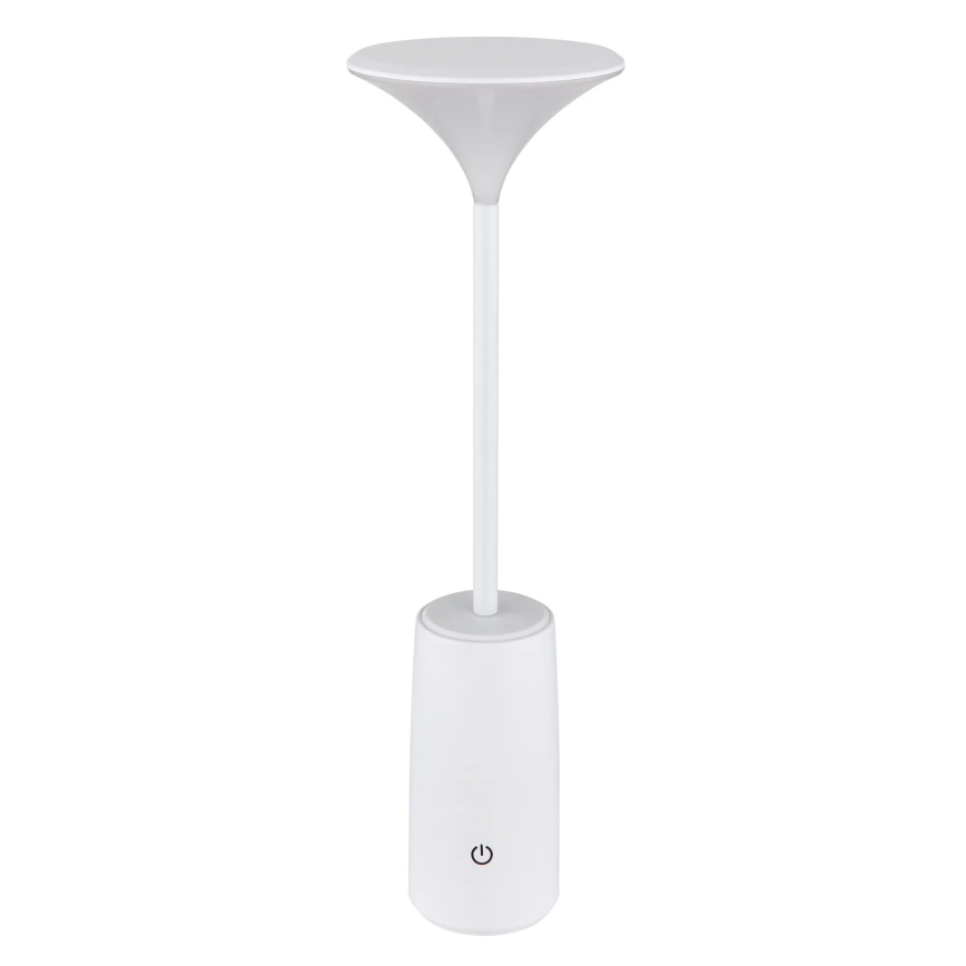Globo - LED Ściemnialna akumulatorowa dotykowa lampka stołowa LED/1,2W/3,7V 3000K 1500mAh biała