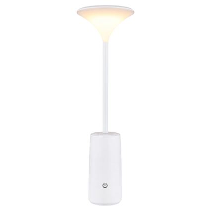 Globo - LED Ściemnialna akumulatorowa dotykowa lampka stołowa LED/1,2W/3,7V 3000K 1500mAh biała
