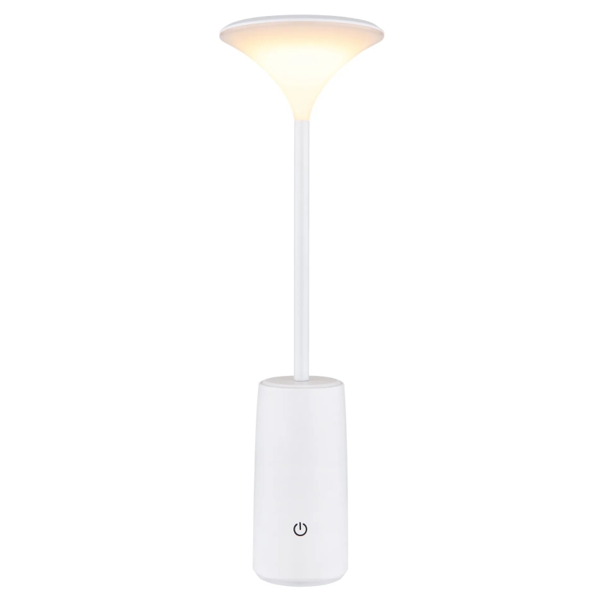 Globo - LED Ściemnialna akumulatorowa dotykowa lampka stołowa LED/1,2W/3,7V 3000K 1500mAh biała