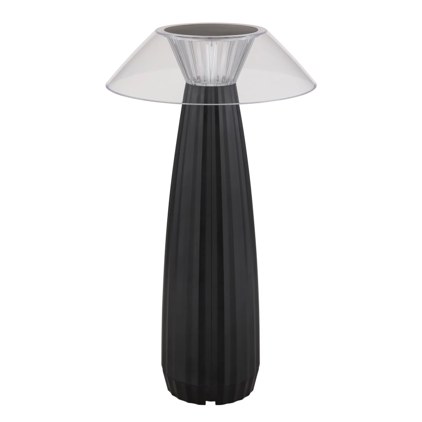 Globo - LED Ściemnialna akumulatorowa dotykowa lampa stołowa LED/1W/3,7V 3000K 1200mAh czarna