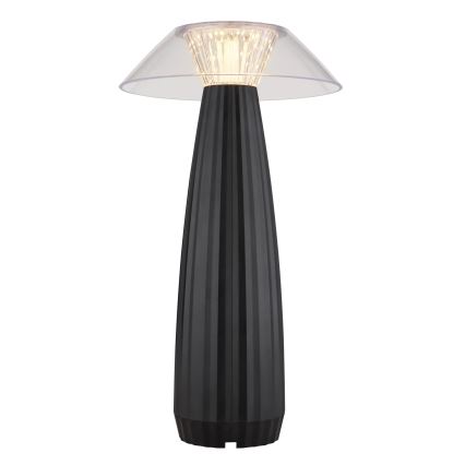 Globo - LED Ściemnialna akumulatorowa dotykowa lampa stołowa LED/1W/3,7V 3000K 1200mAh czarna