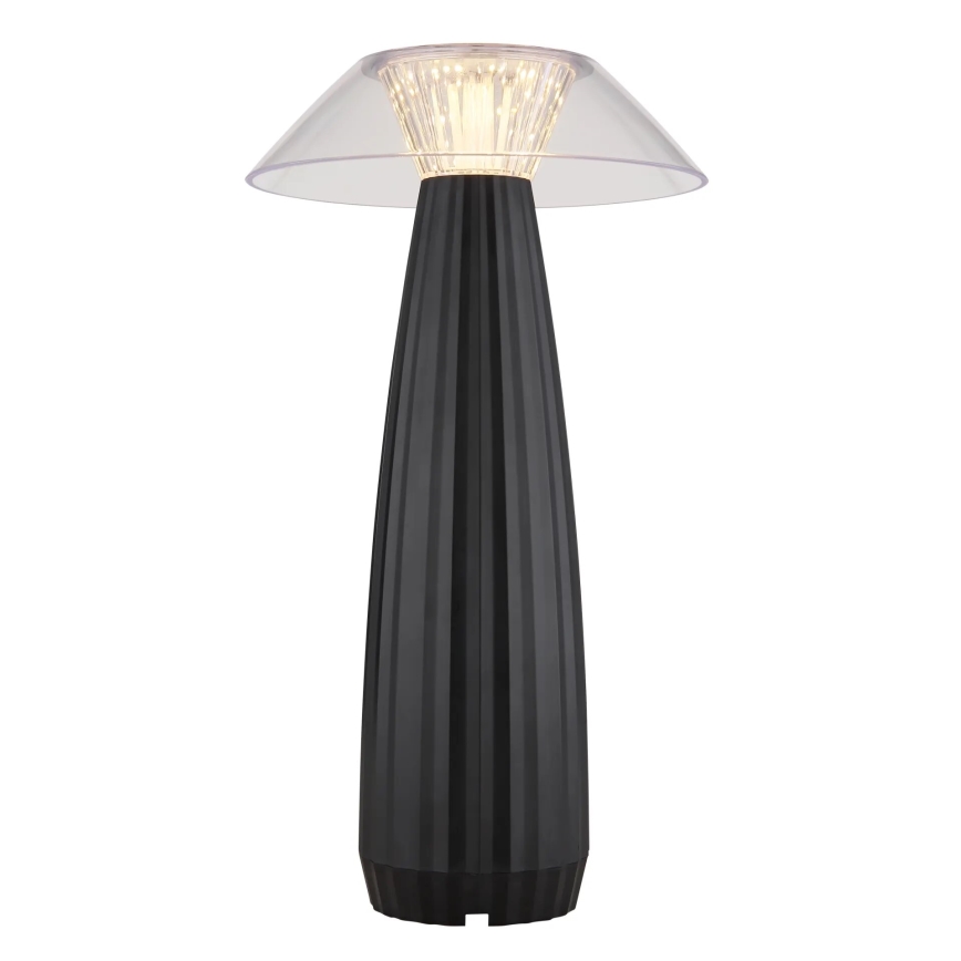 Globo - LED Ściemnialna akumulatorowa dotykowa lampa stołowa LED/1W/3,7V 3000K 1200mAh czarna