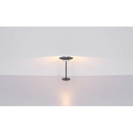 Globo - LED Zewnętrzna akumulatorowa dotykowa lampa stołowa LED/3W/3,7V 1800/2700/3000K IP44 1800 mAh szara