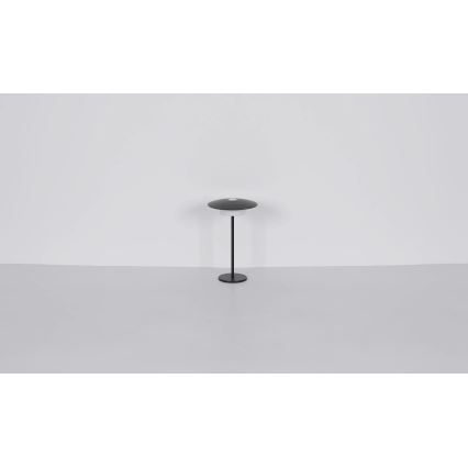 Globo - LED Zewnętrzna akumulatorowa dotykowa lampa stołowa LED/3W/3,7V 1800/2700/3000K IP44 1800 mAh szara