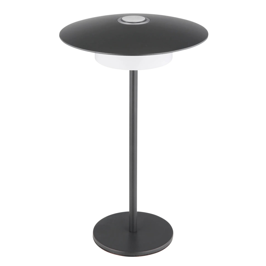 Globo - LED zewnętrzna ładowalna lampa stołowa dotykowa LED/3W/3,7V 1800/2700/3000K IP44 1800 mAh szara