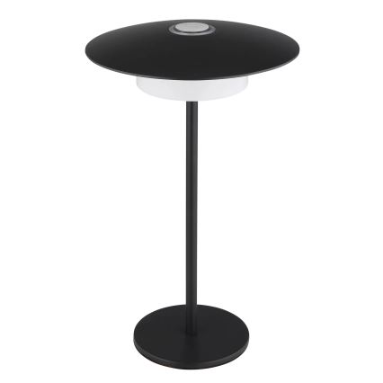 Globo - LED Zewnętrzna akumulatorowa dotykowa lampa stołowa LED/3W/3,7V 1800/2700/3000K IP44 1800 mAh czarna