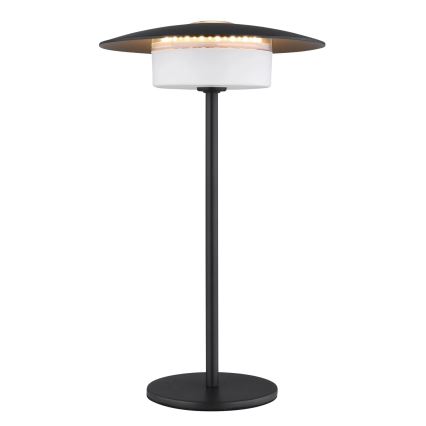 Globo - LED zewnętrzna ładowalna lampa stołowa dotykowa LED/3W/3,7V 1800/2700/3000K IP44 1800 mAh czarna