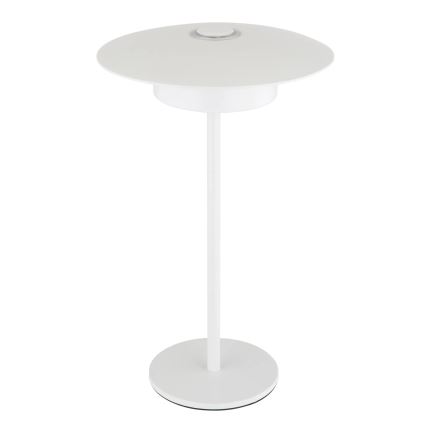 Globo - LED Zewnętrzna akumulatorowa dotykowa lampa stołowa LED/3W/3,7V 1800/2700/3000K IP44 1800 mAh biała