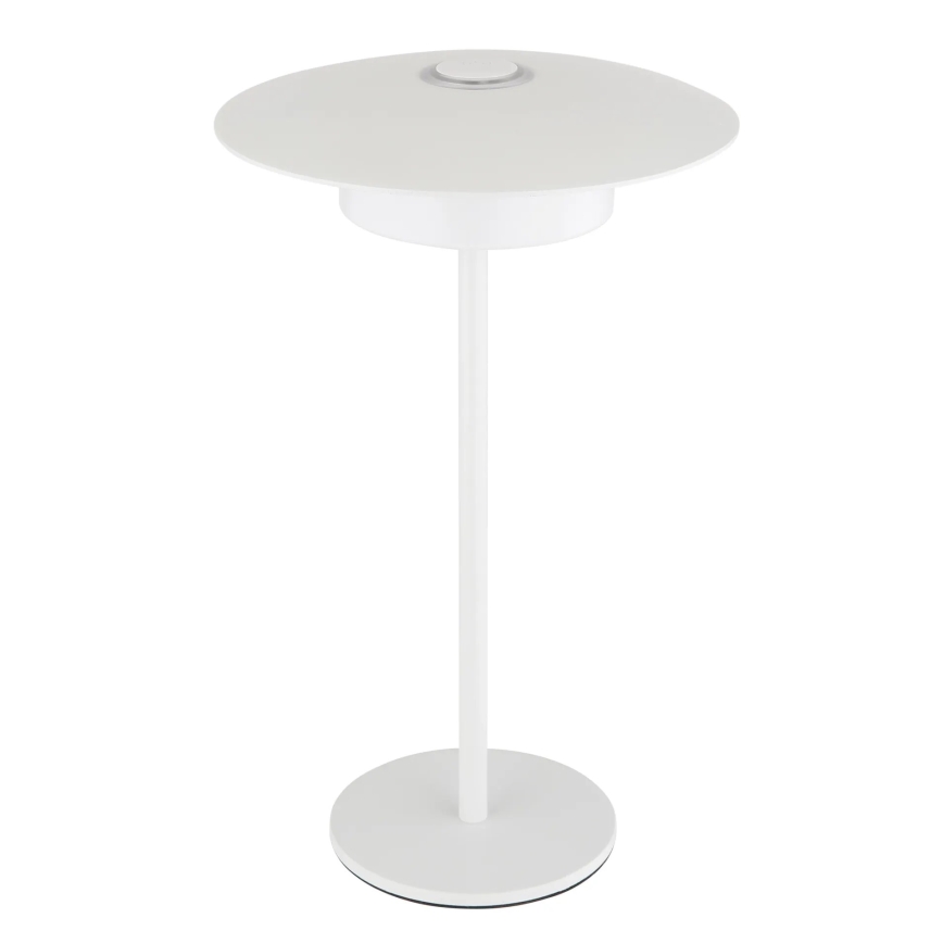 Globo - LED Zewnętrzna akumulatorowa dotykowa lampa stołowa LED/3W/3,7V 1800/2700/3000K IP44 1800 mAh biała
