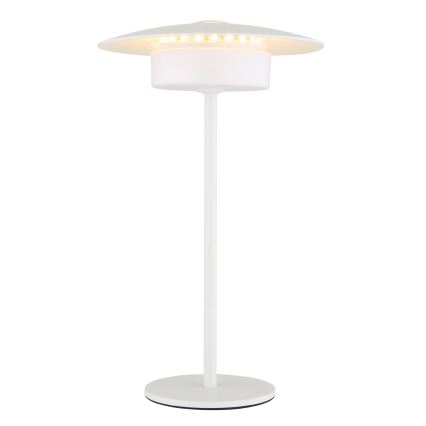 Globo - LED Zewnętrzna akumulatorowa dotykowa lampa stołowa LED/3W/3,7V 1800/2700/3000K IP44 1800 mAh biała