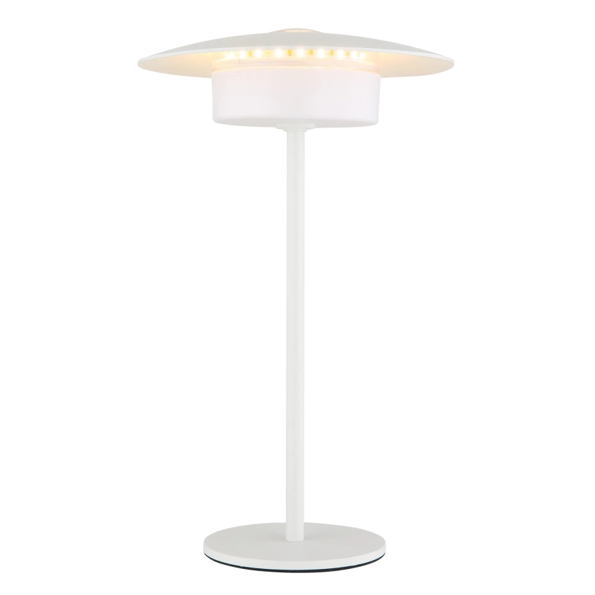 Globo - LED Zewnętrzna akumulatorowa dotykowa lampa stołowa LED/3W/3,7V 1800/2700/3000K IP44 1800 mAh biała