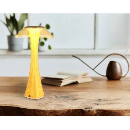 Globo - LED ściemnialna ładowalna lampa stołowa LED/2,5W/3,7V 1200 mAh 2700/4500/6500K złota