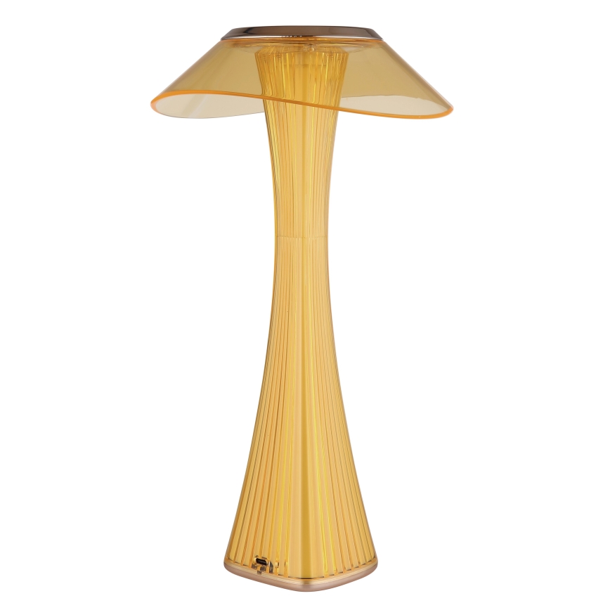 Globo - LED ściemnialna ładowalna lampa stołowa LED/2,5W/3,7V 1200 mAh 2700/4500/6500K złota