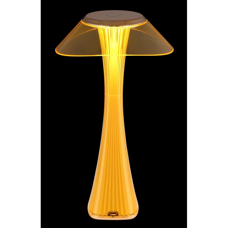 Globo - LED ściemnialna ładowalna lampa stołowa LED/2,5W/3,7V 1200 mAh 2700/4500/6500K złota