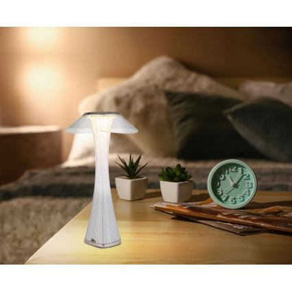 Globo - LED Ściemnialna akumulatorowa lampa stołowa LED/2,5W/3,7V 1200mAh 2700K/4500K/6500K biały