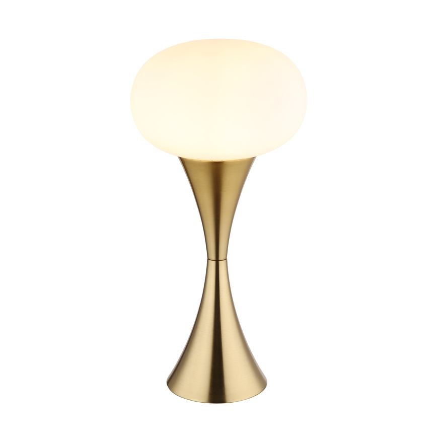 Globo - Złota lampa stołowa 1xE14/25W/230V
