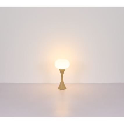 Globo - Złota lampa stołowa 1xE14/25W/230V