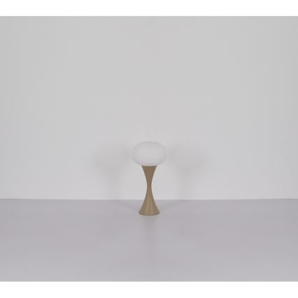 Globo - Złota lampa stołowa 1xE14/25W/230V